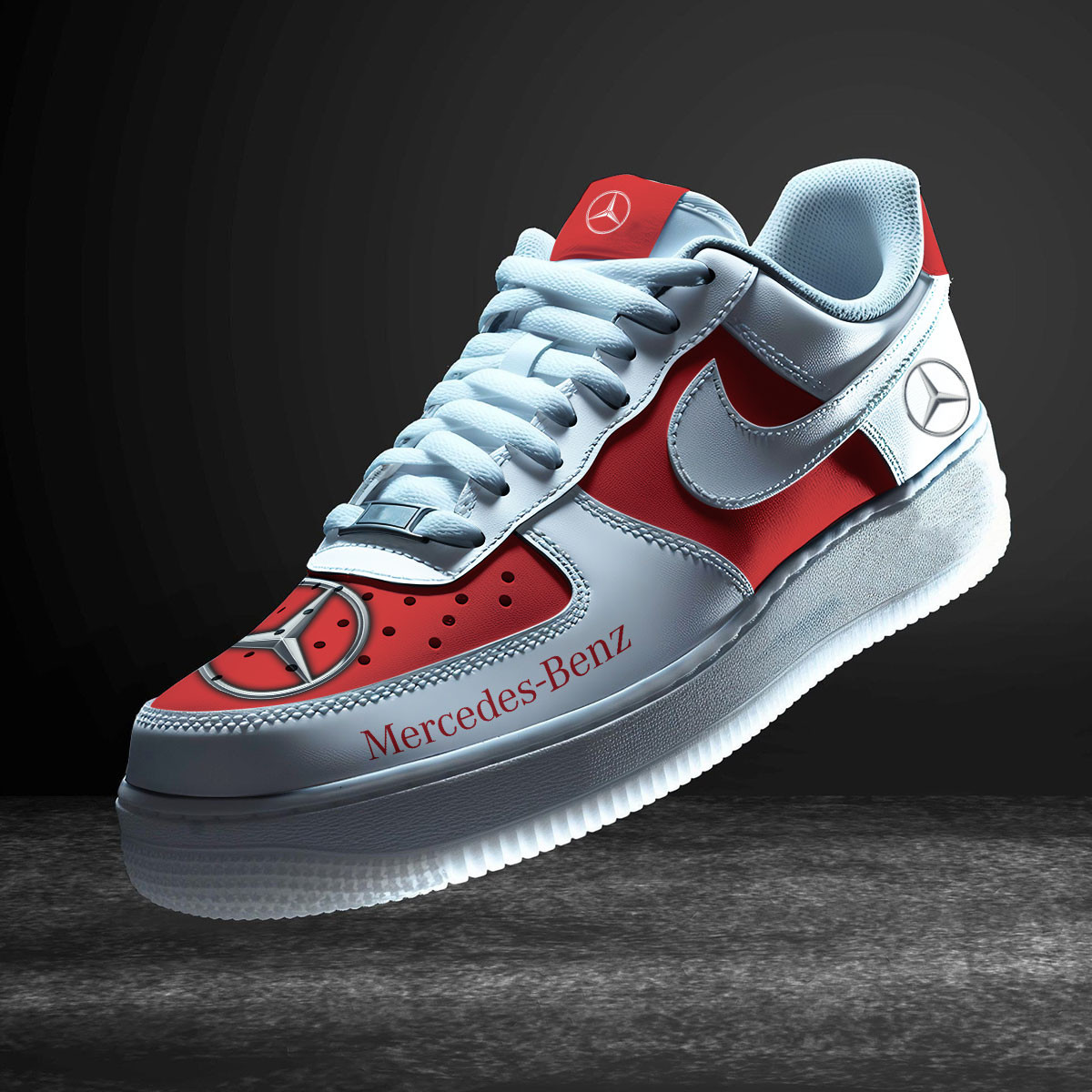 JWFancy Mercedes-Benz Air Low-Top Sneakers Shoes For Men And Women