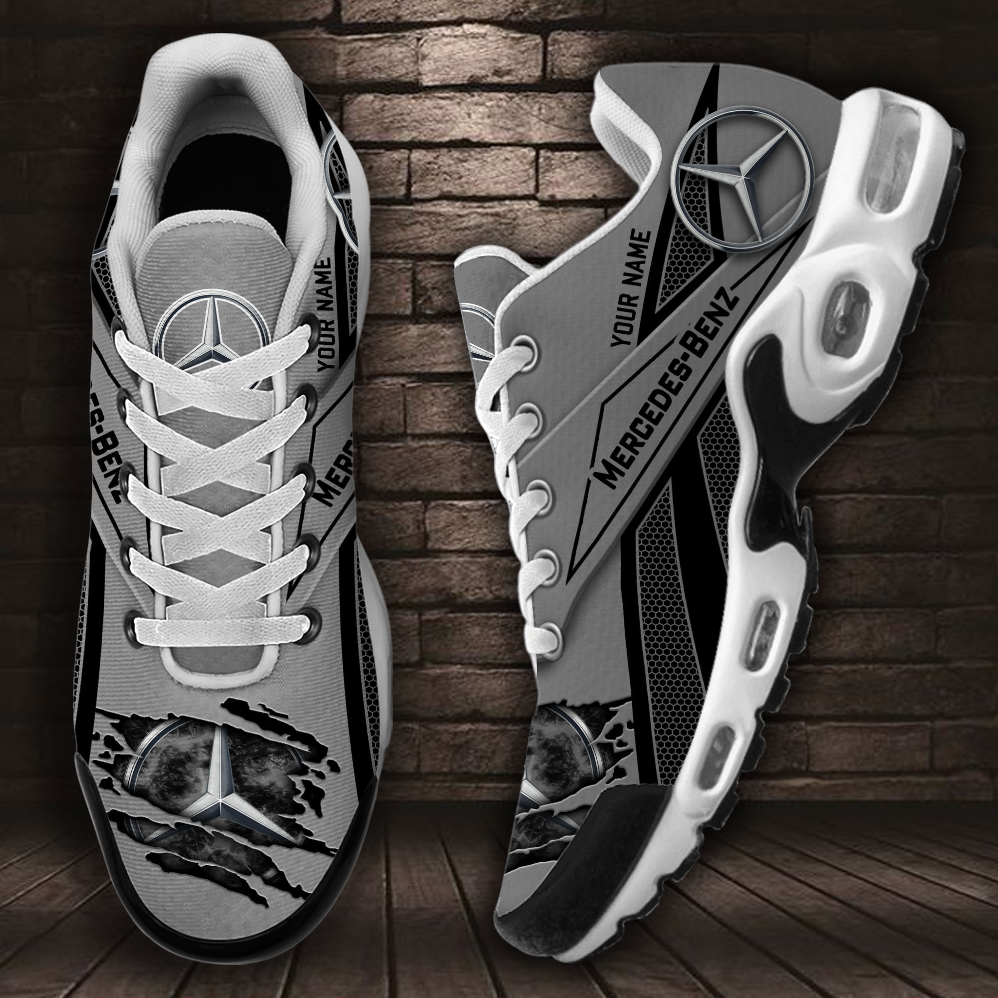 JWFancy Mercedes-Benz TN Shoes Sneakers For Men And Women