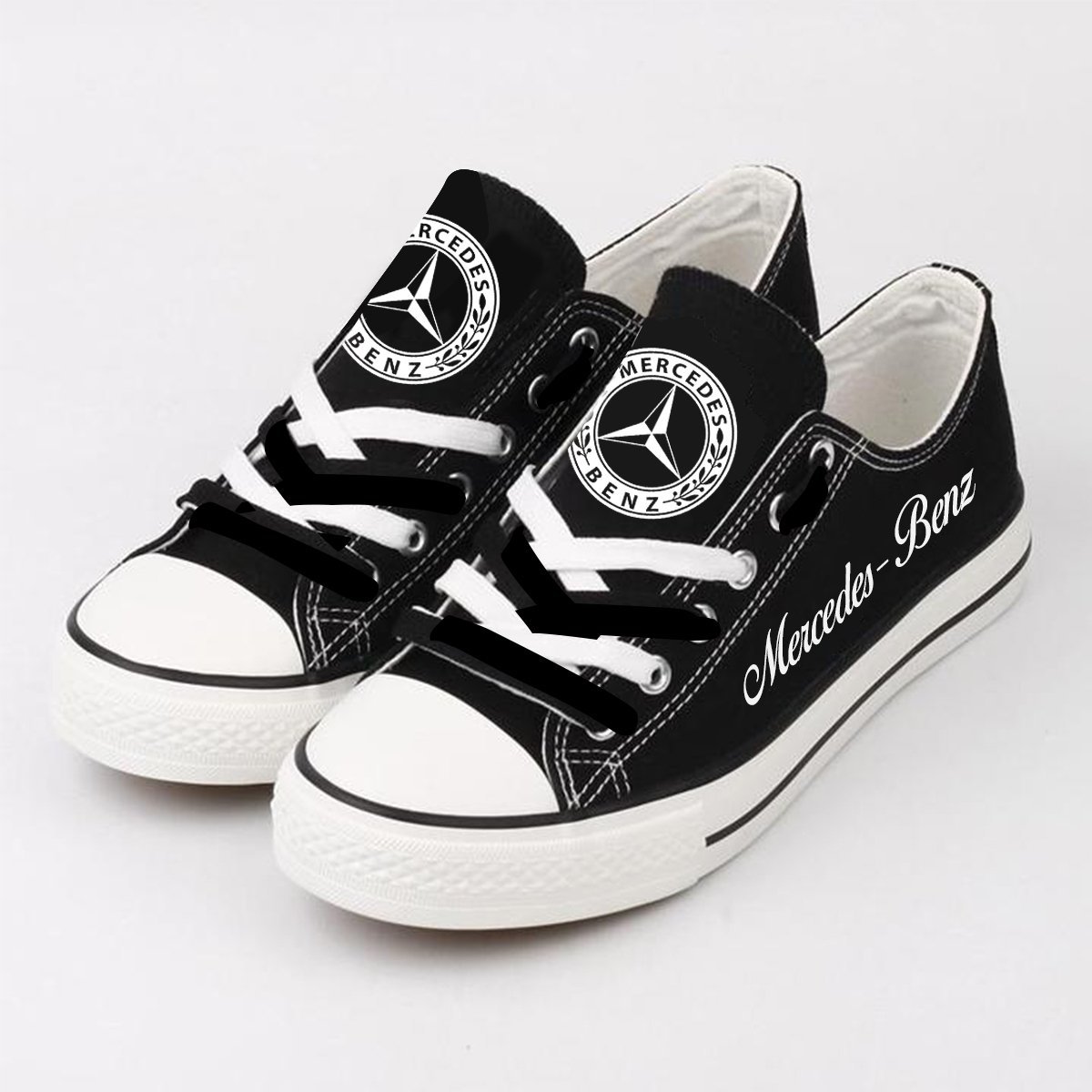 JWFancy Mercedes Low Top Canvas Sneakers Shoes For Men And Women