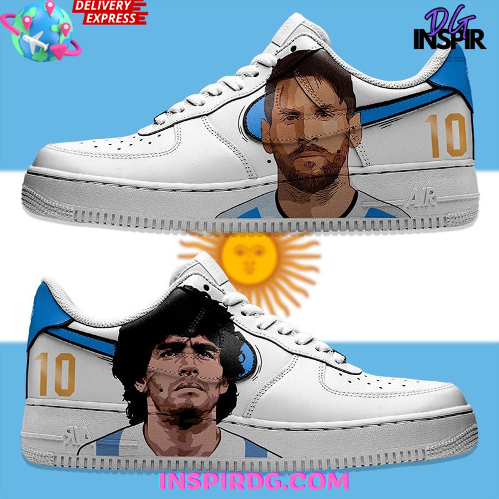JWFancy Messi Air Low-Top Sneakers Shoes For Men And Women