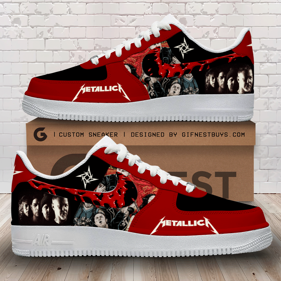 JWFancy MET Band Air Low-Top Sneakers Shoes For Men And Women