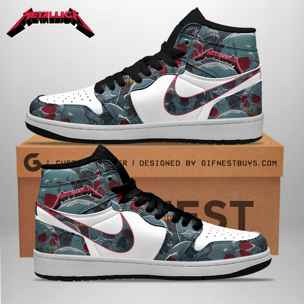 JWFancy MET Band AJ1 High Sneakers Shoes For Men And Women