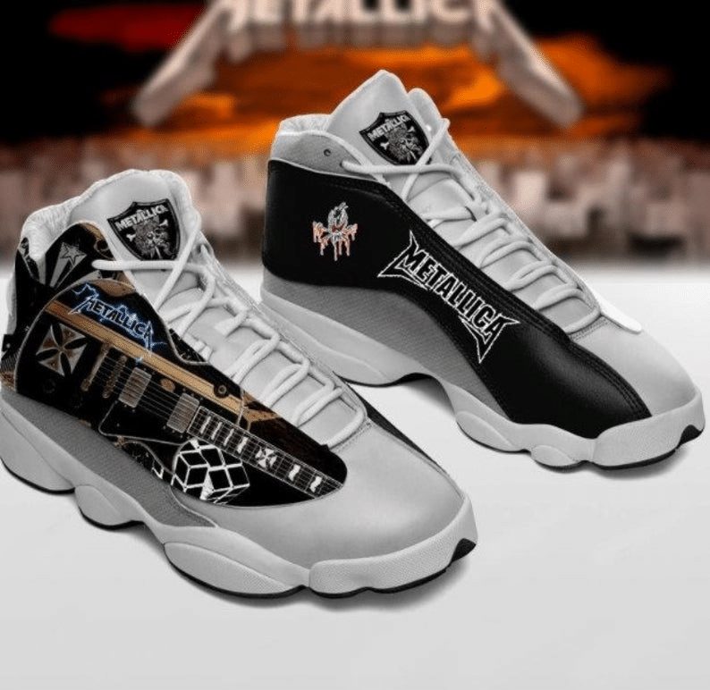 JWFancy Metallica AJ13 Sneakers Shoes For Men And Women