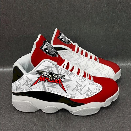 JWFancy Metallica Band AJ13 Sneakers Shoes For Men And Women
