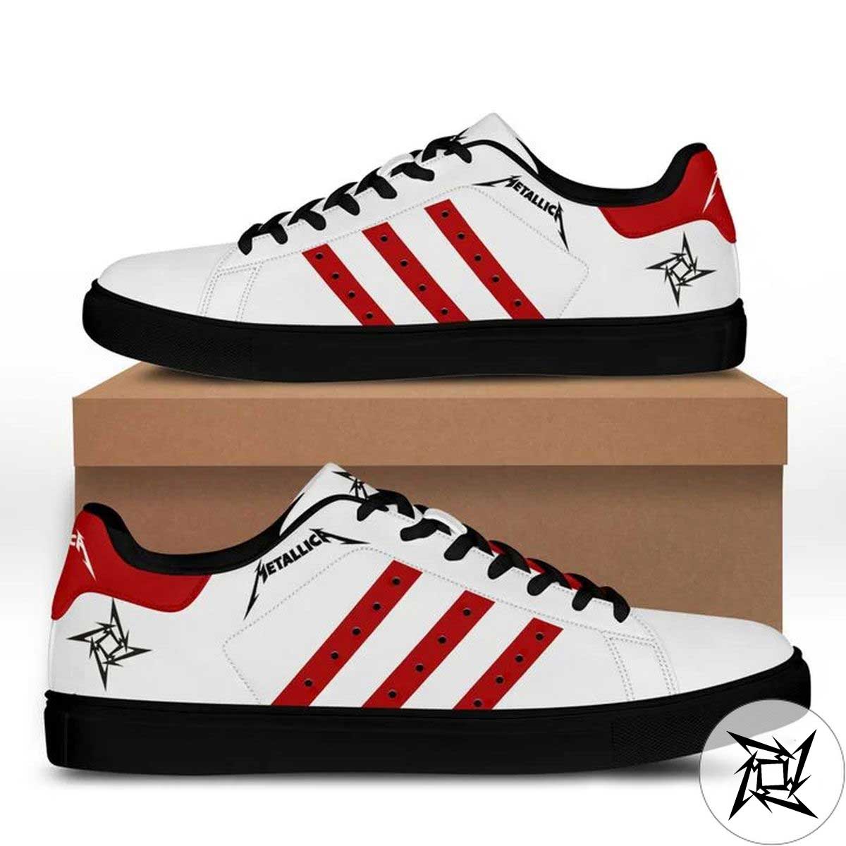 JWFancy Metallica Skate Stan Shoes Sneakes For Men And Women