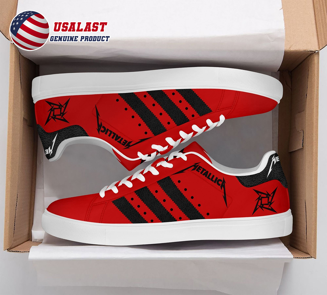JWFancy Metallica Skate Stan Shoes Sneakes For Men And Women