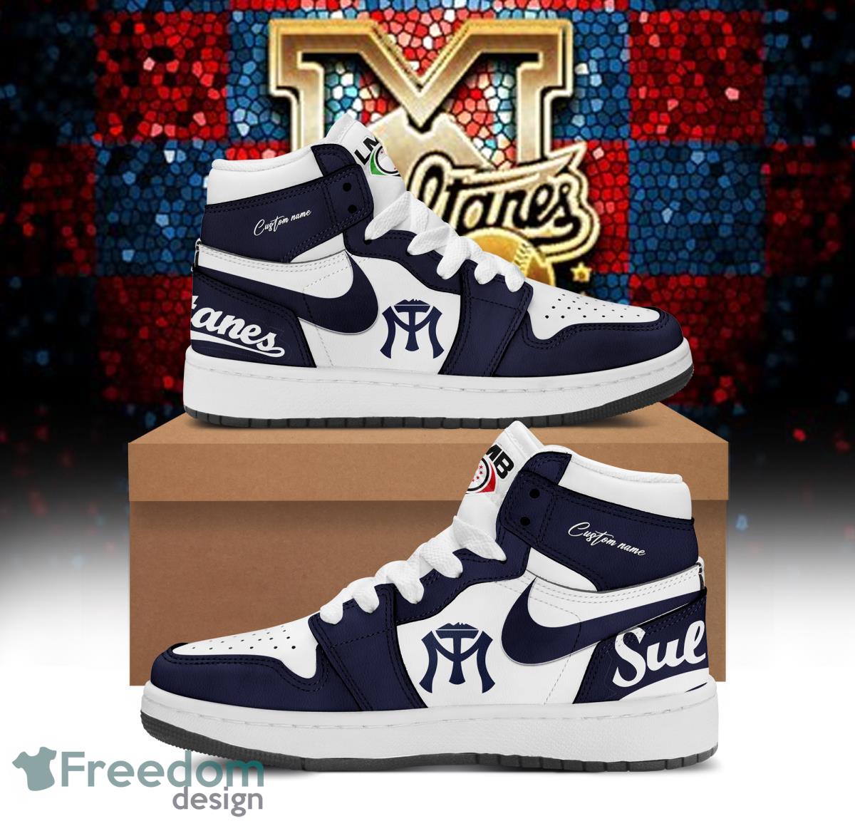 JWFancy Mexico The Sultanes Monterrey AJ1 High Sneakers Shoes For Men And Women