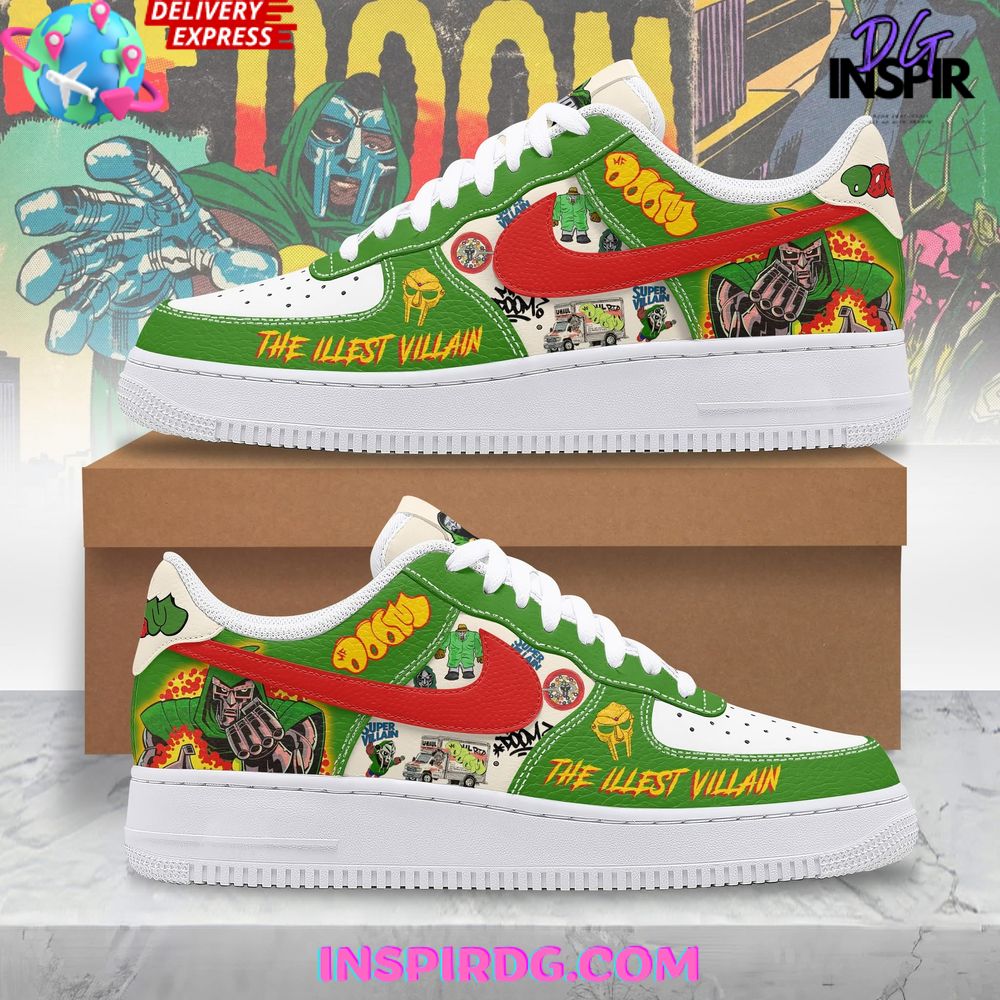 JWFancy MF DOOM Air Low-Top Sneakers Shoes For Men And Women