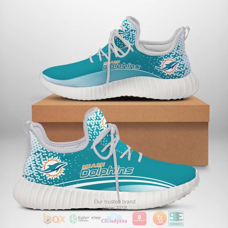 JWFancy Miami Dolphins Reze Sneakers Shoes For Men And Women