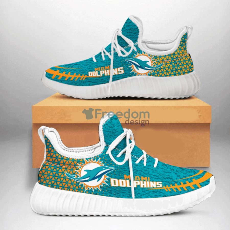 JWFancy Miami Dolphins Reze Sneakers Shoes For Men And Women