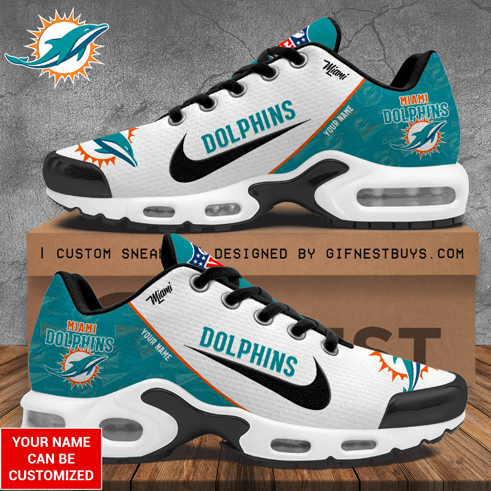 JWFancy Miami Dolphins TN Shoes Sneakers For Men And Women