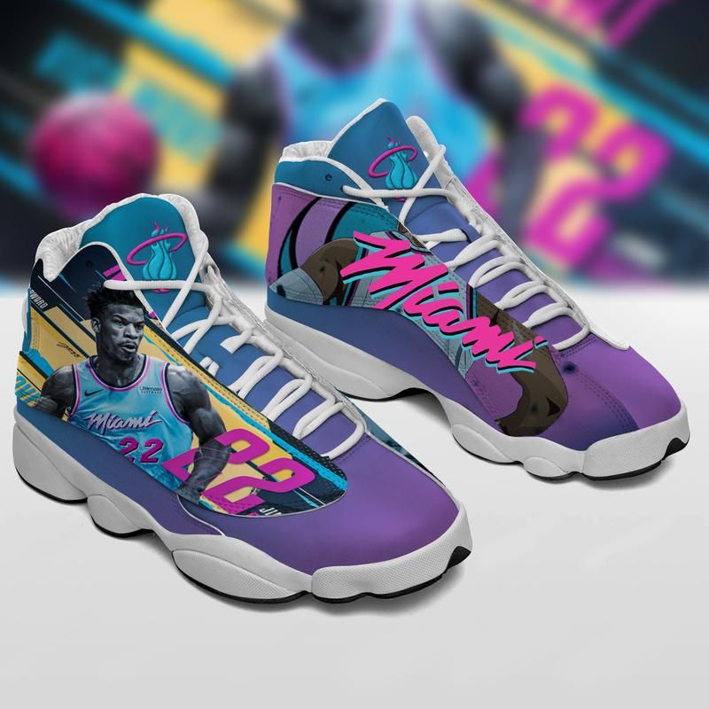 JWFancy Miami Heat AJ13 Sneakers Shoes For Men And Women