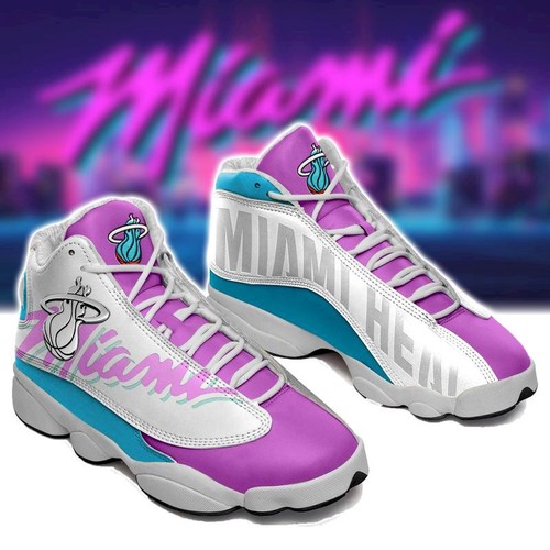 JWFancy Miami Heat AJ13 Sneakers Shoes For Men And Women
