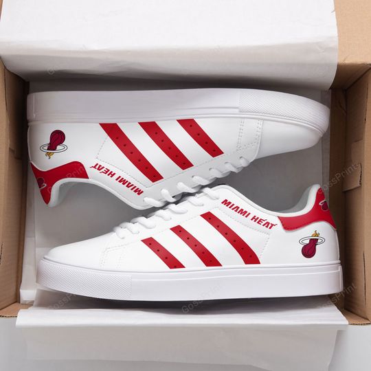 JWFancy Miami Heat Skate Stan Shoes Sneakes For Men And Women