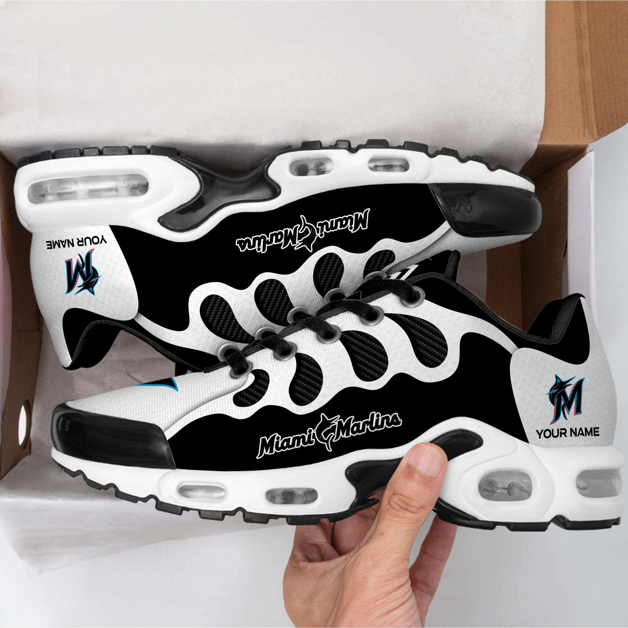 JWFancy Miami Marlins TN Shoes Sneakers For Men And Women