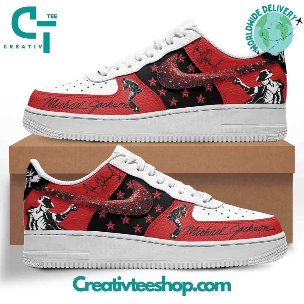 JWFancy Michael Jackson Air Low-Top Sneakers Shoes For Men And Women