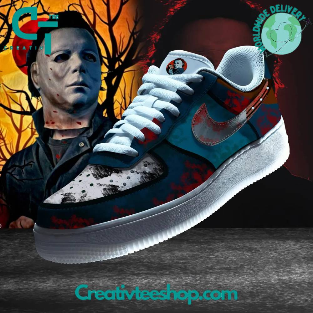 JWFancy Michael Myers Air Low-Top Sneakers Shoes For Men And Women