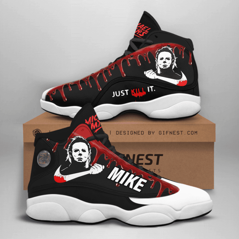 JWFancy Michael Myers AJ13 Sneakers Shoes For Men And Women