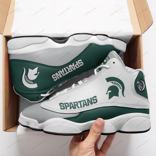JWFancy Michigan State Spartans AJ13 Sneakers Shoes For Men And Women