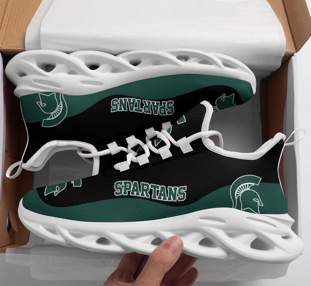 JWFancy Michigan State Spartans Max Soul Shoes Sneakers For Men And Women