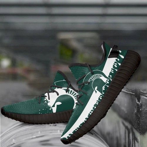 JWFancy Michigan State Spartans Yeezy Boost Shoes For Men And Women