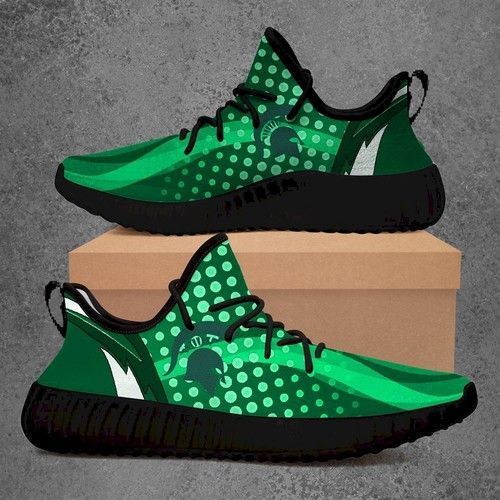 JWFancy Michigan State Spartans Yeezy Boost Shoes For Men And Women