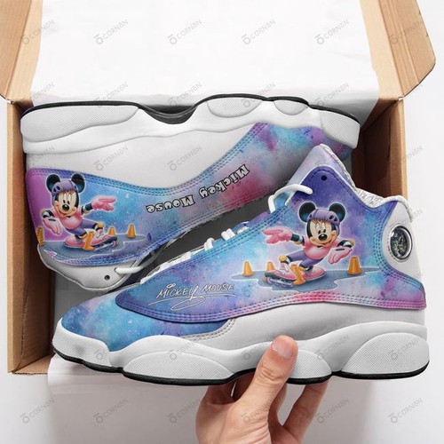 JWFancy Mickey Mouse AJ13 Sneakers Shoes For Men And Women