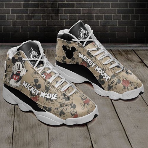 JWFancy Mickey Mouse AJ13 Sneakers Shoes For Men And Women