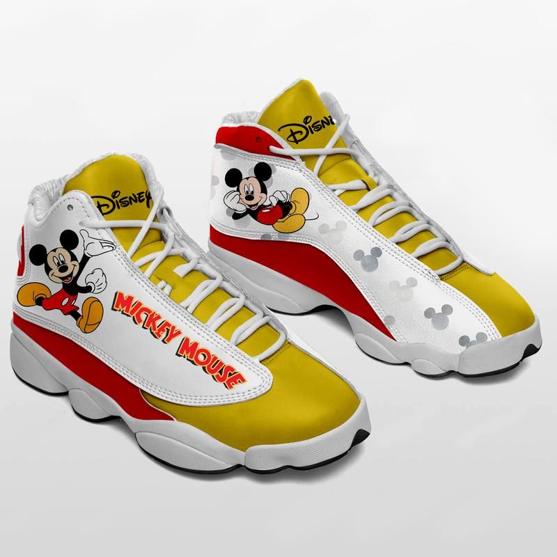 JWFancy Mickey Mouse AJ13 Sneakers Shoes For Men And Women