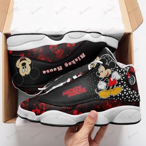 JWFancy Mickey Mouse AJ13 Sneakers Shoes For Men And Women