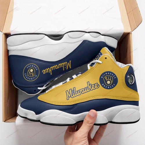JWFancy Milwaukee Brewers AJ13 Sneakers Shoes For Men And Women