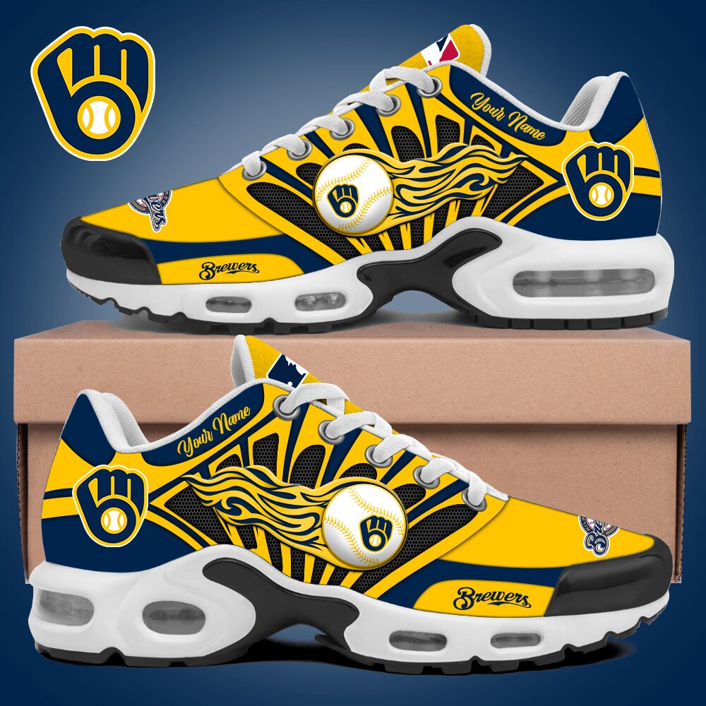 JWFancy Milwaukee Brewers TN Shoes Sneakers For Men And Women