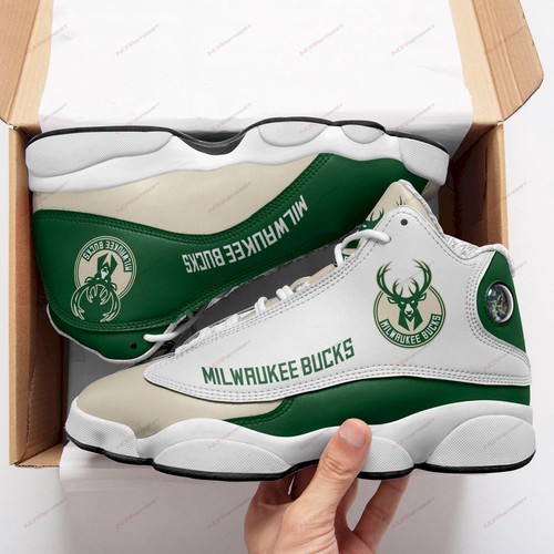 JWFancy Milwaukee Bucks AJ13 Sneakers Shoes For Men And Women