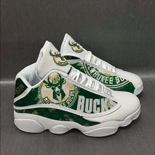 JWFancy Milwaukee Bucks AJ13 Sneakers Shoes For Men And Women