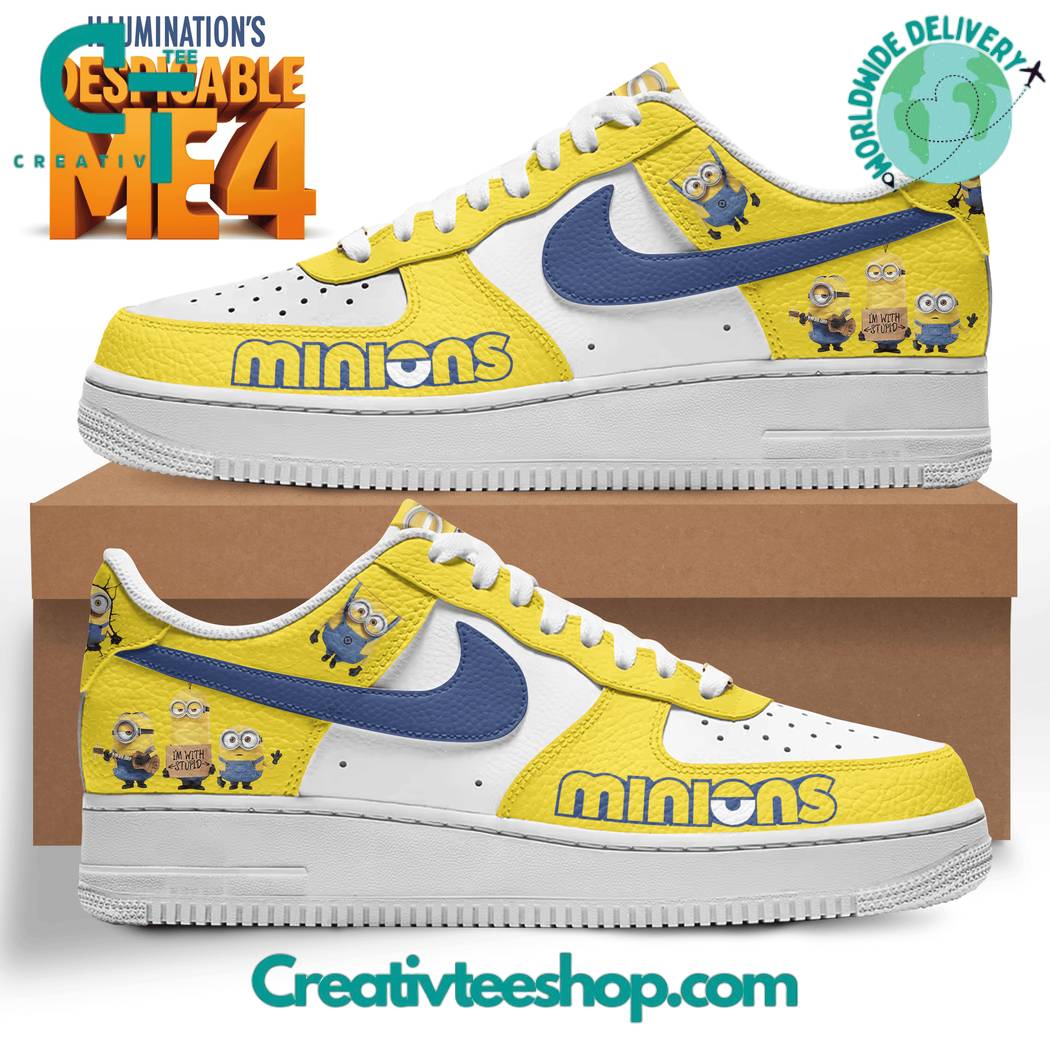 JWFancy Minions Air Low-Top Sneakers Shoes For Men And Women