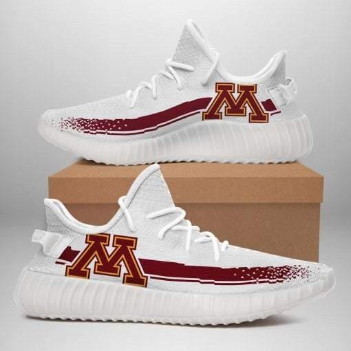 JWFancy Minnesota Golden Gophers Yeezy Boost Shoes For Men And Women