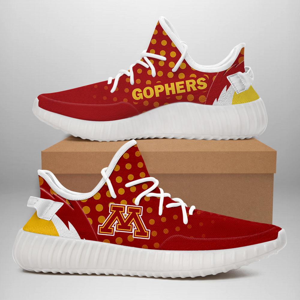 JWFancy Minnesota Golden Gophers Yeezy Boost Shoes For Men And Women