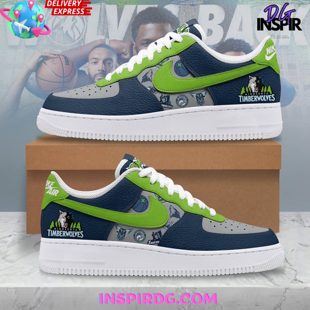 JWFancy Minnesota Timberwolves Air Low-Top Sneakers Shoes For Men And Women