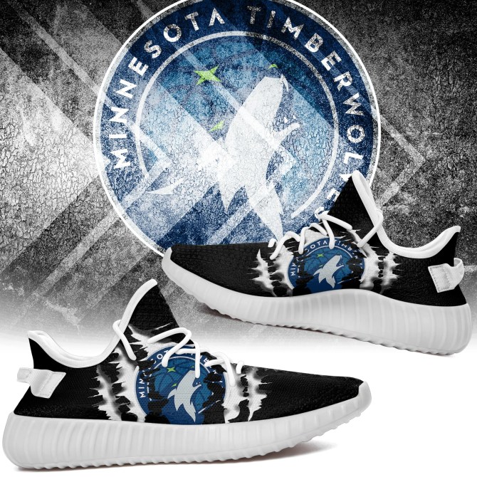 JWFancy Minnesota Timberwolves Yeezy Boost Shoes For Men And Women