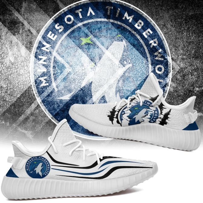 JWFancy Minnesota Timberwolves Yeezy Boost Shoes For Men And Women