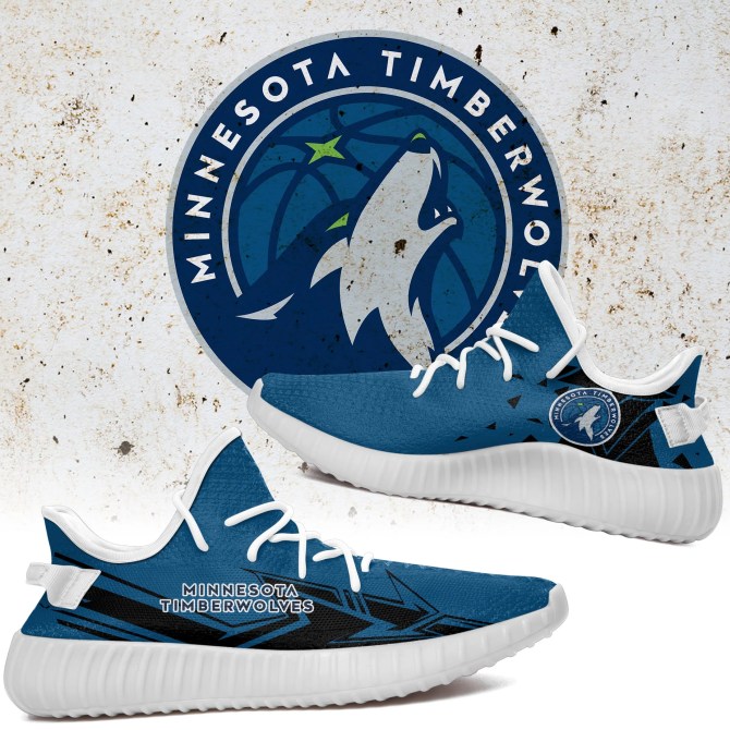 JWFancy Minnesota Timberwolves Yeezy Boost Shoes For Men And Women