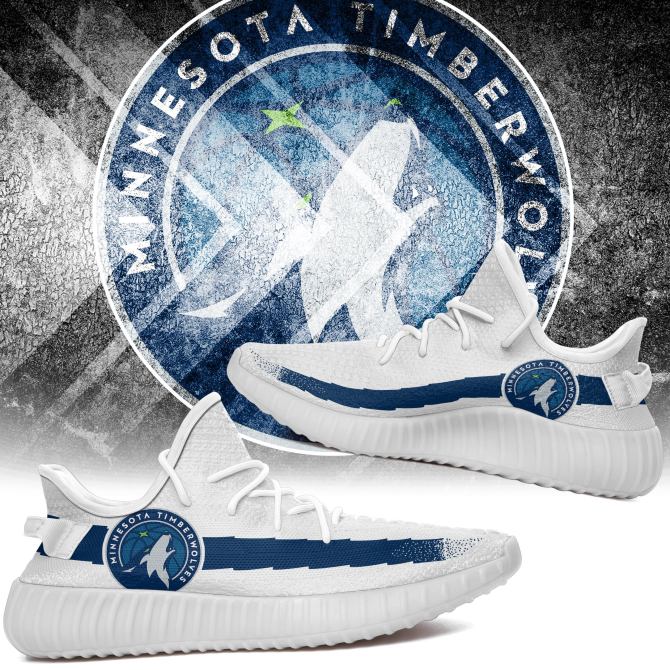 JWFancy Minnesota Timberwolves Yeezy Boost Shoes For Men And Women