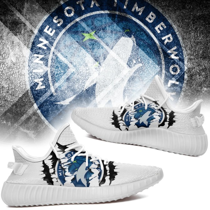 JWFancy Minnesota Timberwolves Yeezy Boost Shoes For Men And Women