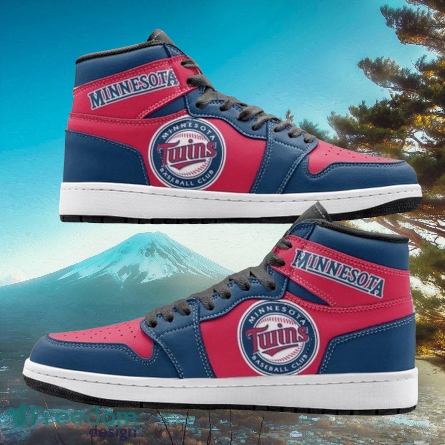 JWFancy Minnesota Twins AJ1 High Sneakers Shoes For Men And Women