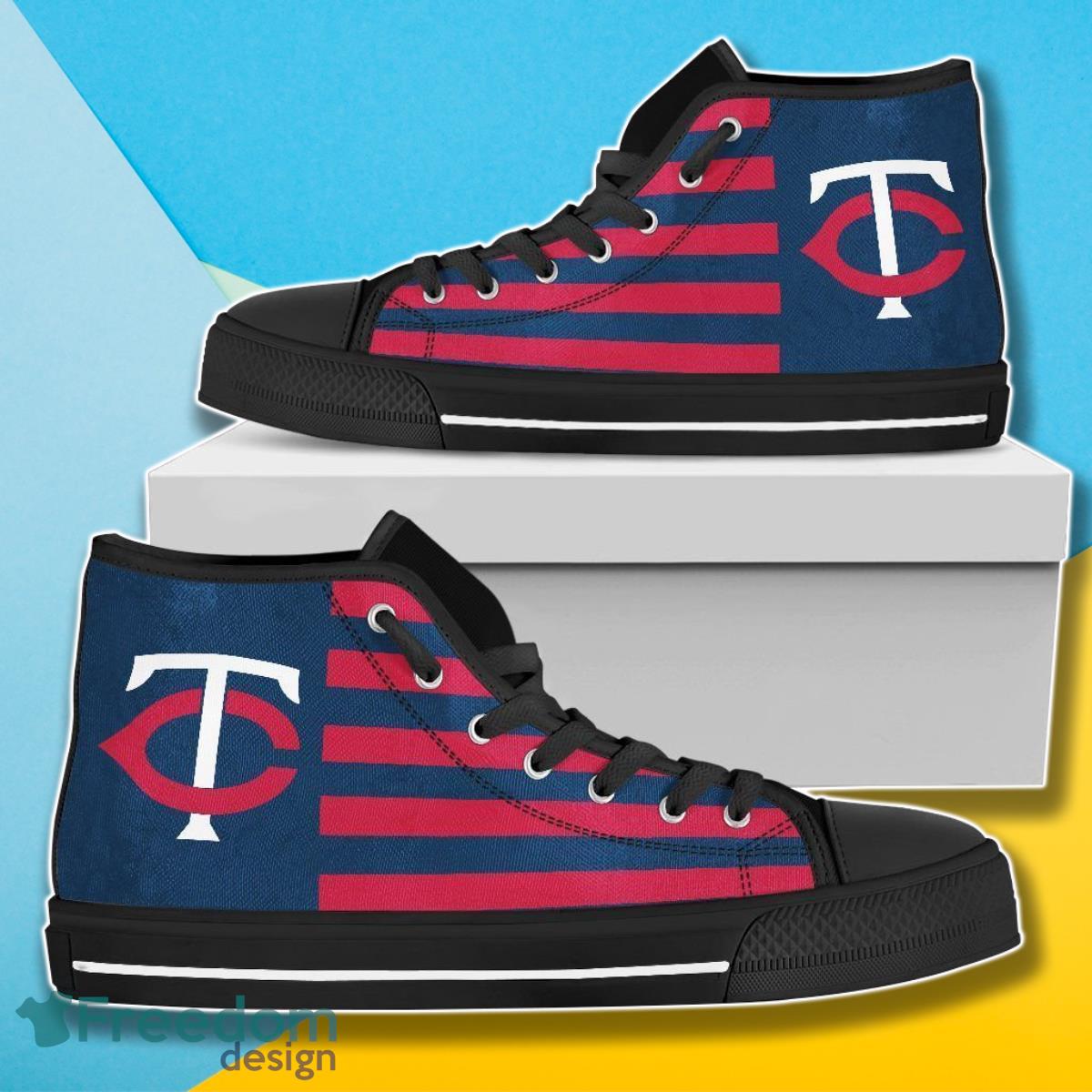JWFancy Minnesota Twins High Top Canvas Sneakers Shoes For Men And Women