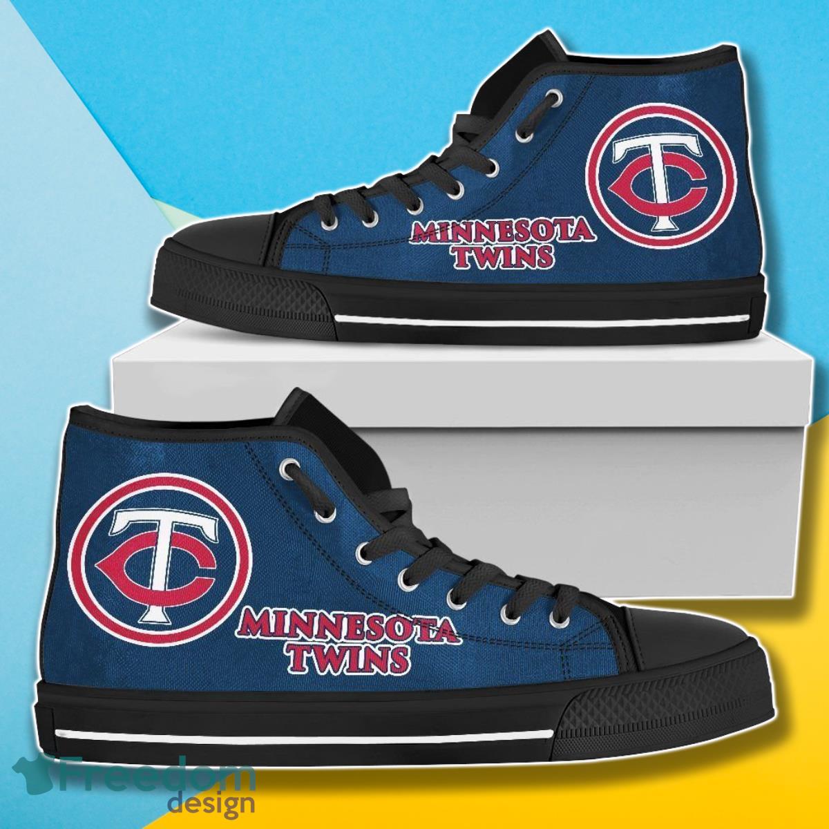 JWFancy Minnesota Twins High Top Canvas Sneakers Shoes For Men And Women
