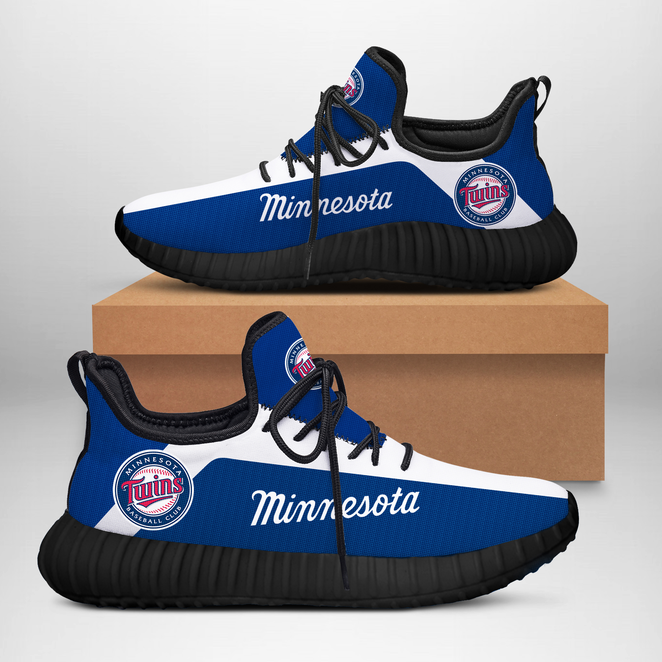 JWFancy Minnesota Twins Reze Sneakers Shoes For Men And Women