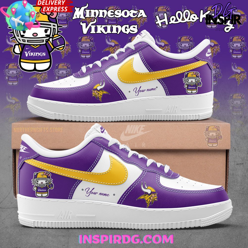 JWFancy Minnesota Vikings Air Low-Top Sneakers Shoes For Men And Women