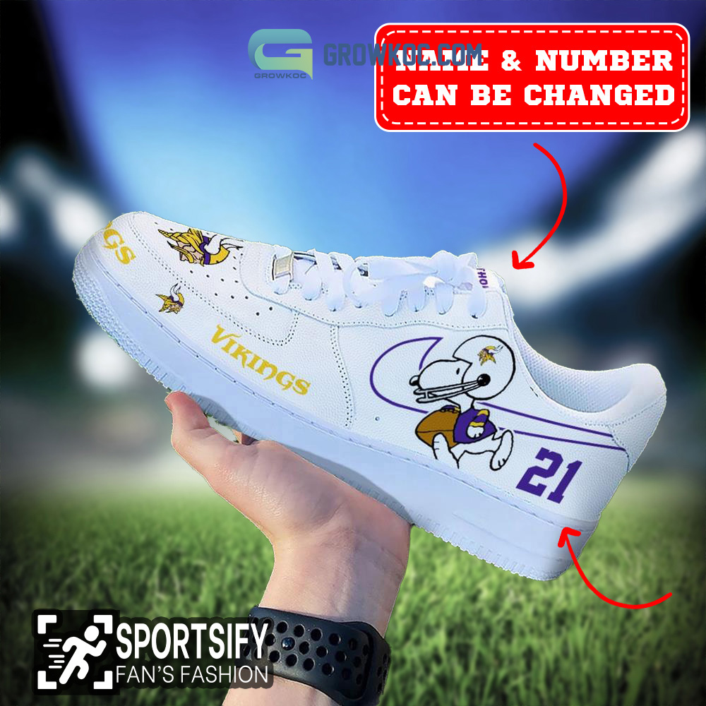 JWFancy Minnesota Vikings Air Low-Top Sneakers Shoes For Men And Women