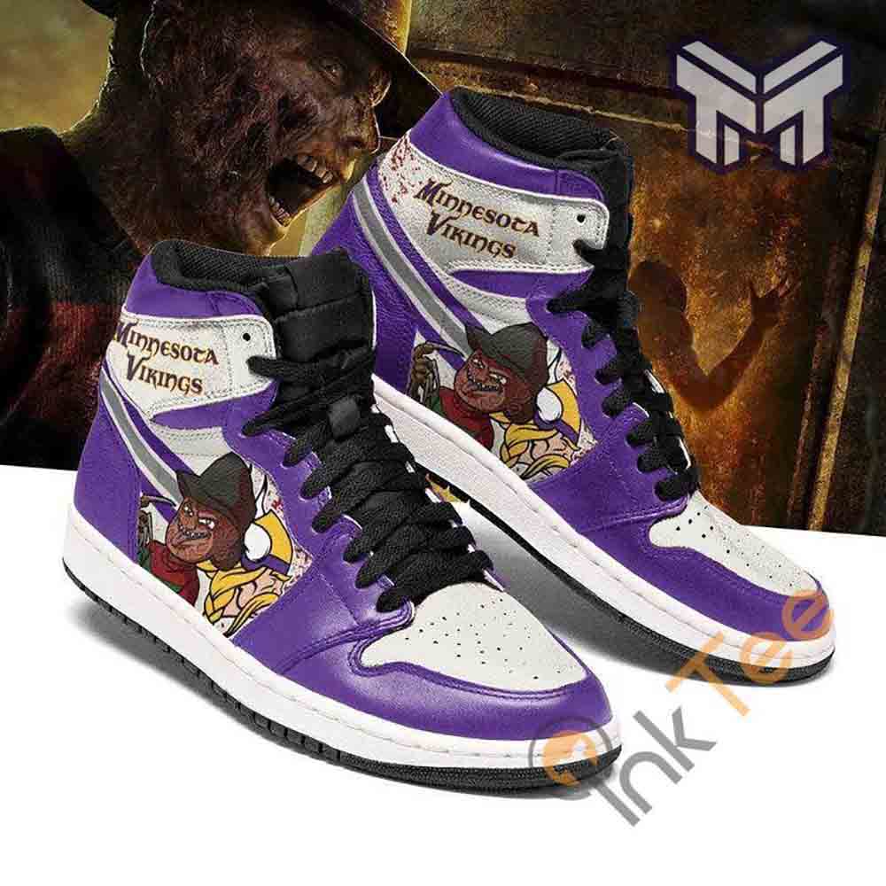 JWFancy Minnesota Vikings AJ1 High Sneakers Shoes For Men And Women